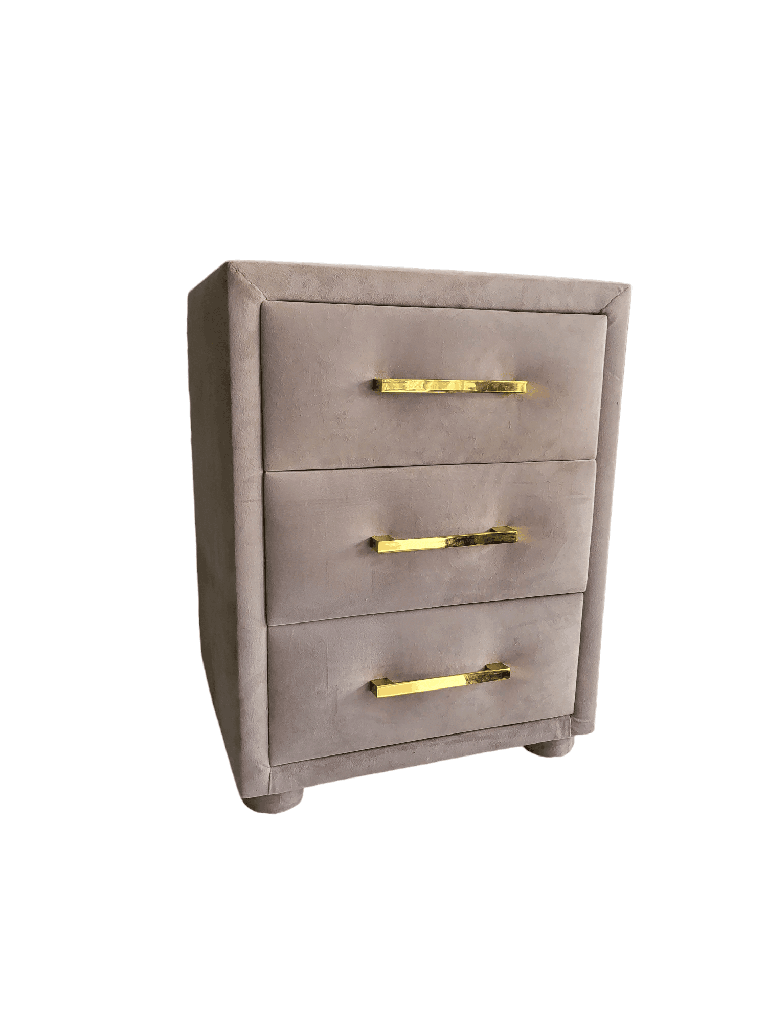Luxe Bedside cabinet Matte fabric Luxe Bedside cabinet Matte fabric