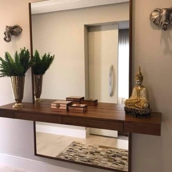 Entryway Console and Mirror