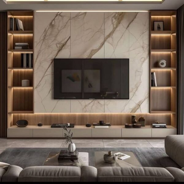 Tv wall design