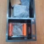 Inbuit pull out waste bin